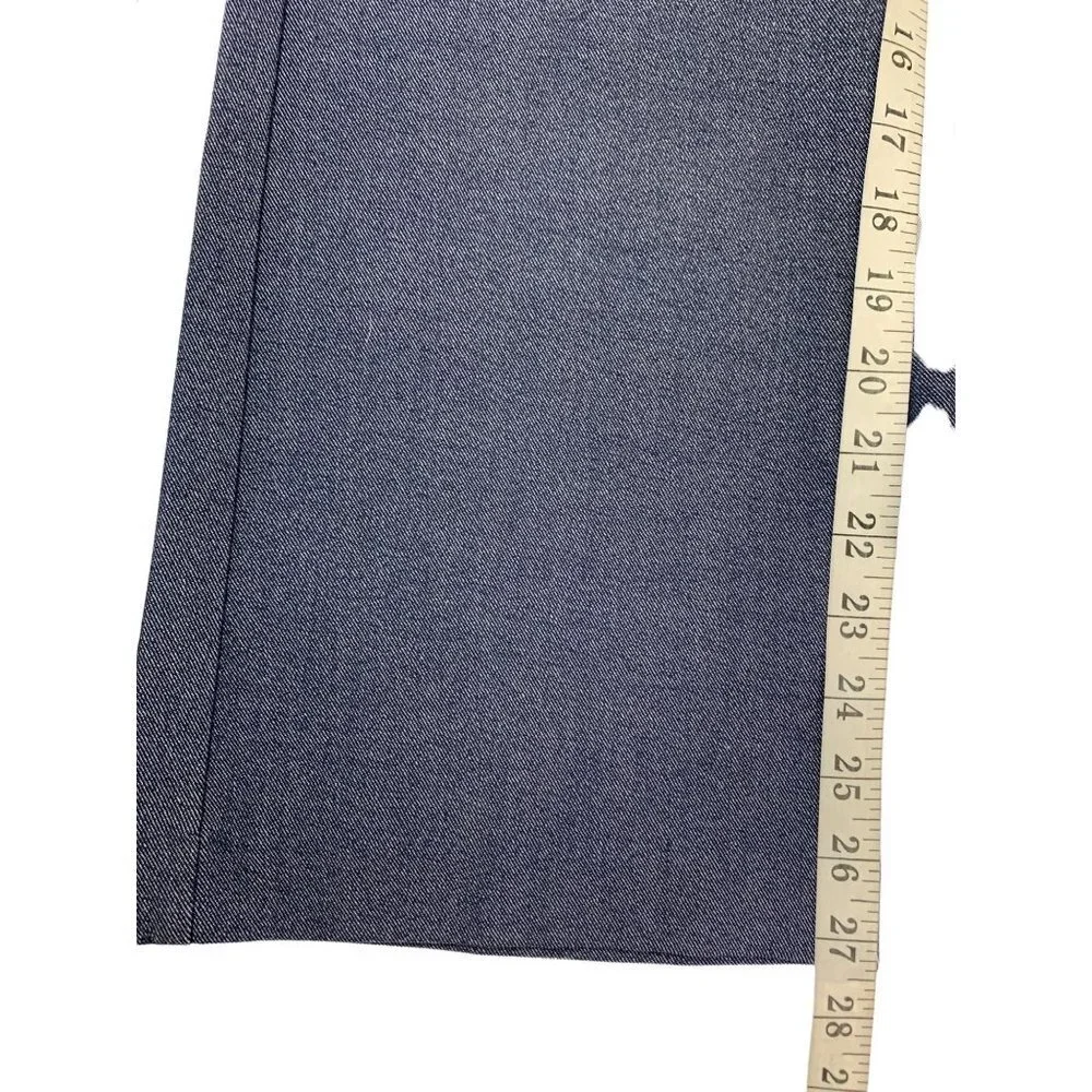 Express Design Studio Women's Casual Denim Colored Slacks - Picture 5 of 6